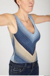 Upper Body Whole Body Woman Animation references Casual Singlet Average Studio photo references